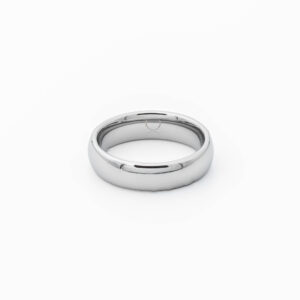 Polished Domed Tungsten Band