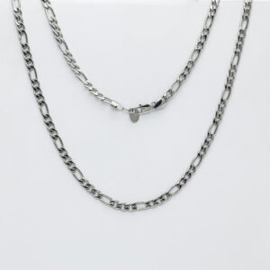 Silver Figaro chain 5mm